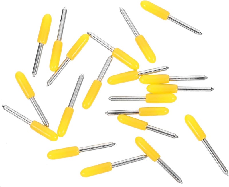 Yellow 20pcs 2 3x0 2cm Cutting Blades For Vinyl Cutters And Plotter Machines - Image 1