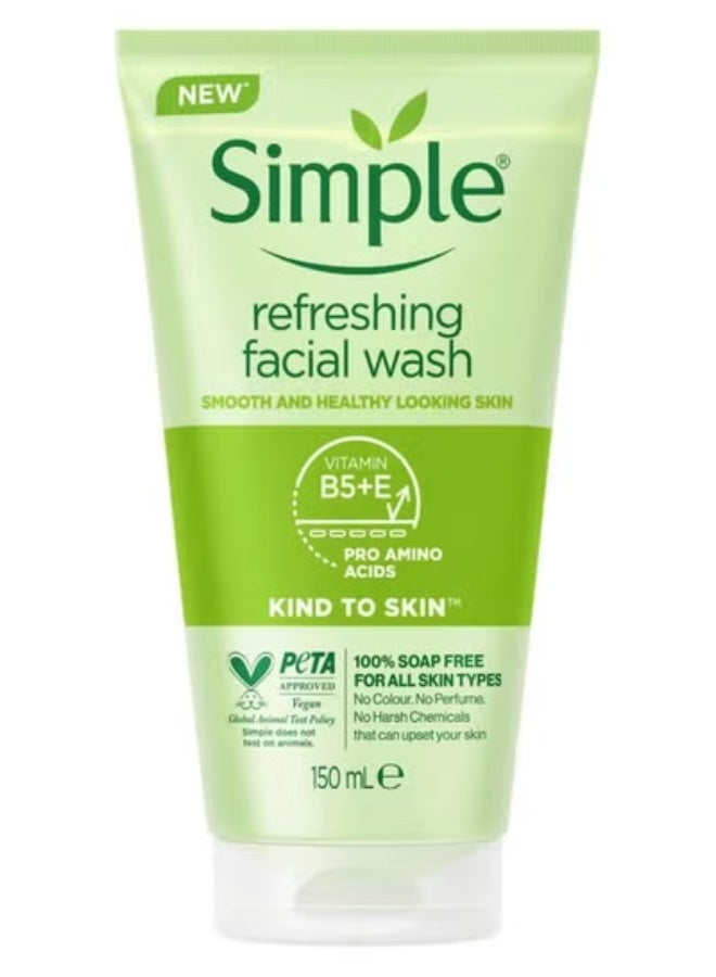 Kind to Skin Refreshing Facial Gel Wash 150ml
