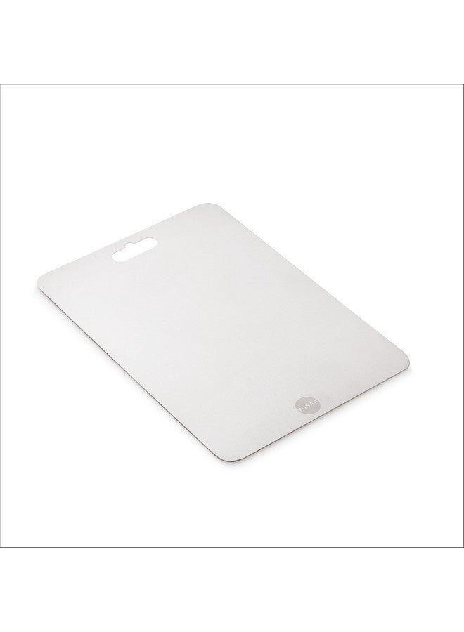 Tosaa Tosaa (DP102 H) Stainless Steel Chopping Board Vegetable,Fruit Cutting, Kneeding, Cake Prep, Heavy Duty Chopping-Board - 1.5MM  - Image 3