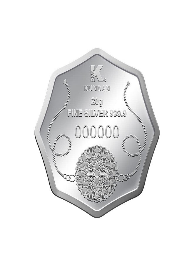 Kundan 20g (999.9) Raksha Bandhan Silver Coin - Image 2