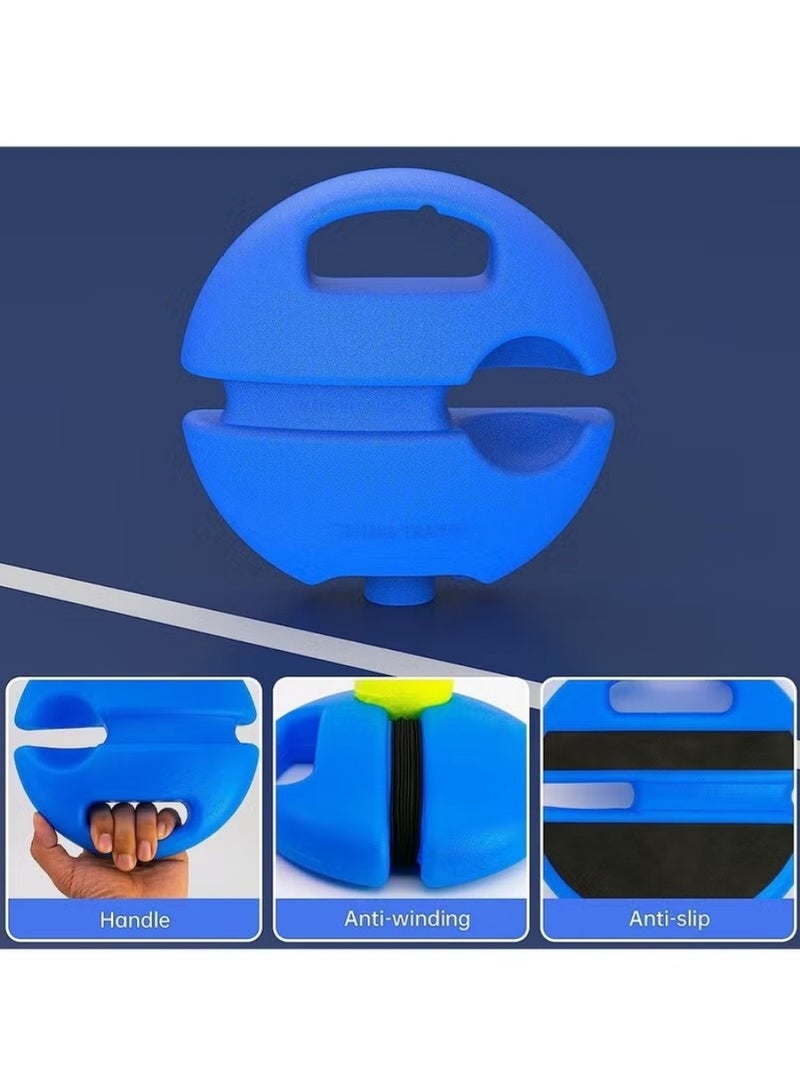 Tennis trainer return device with line ball single tennis training equipment self-practicing portable tennis training tool tennis return device set suitable for beginners sports exercise - Image 5