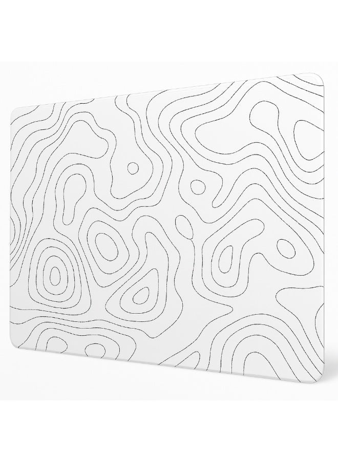 GAMETEN Glass Gaming Mouse Pad – 40×45 cm Large Hard Surface | Water u0026 Scratch Resistant | Ultra-Smooth Glide | Easy to Clean | Professional Gaming Desk Mat - Image 1