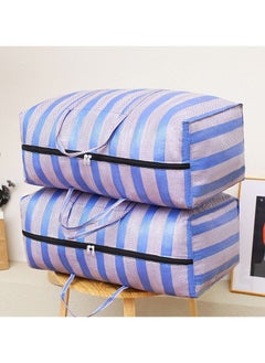 Swift 5 Pcs Large Storage Bags Waterproof Heavy Duty 600D Oxford Moving Bags, Closet Organizer Bags Ideal For Bedding, Duvets, Pillows, Laundry, Clothes or Moving home,  Purple  - Image 4