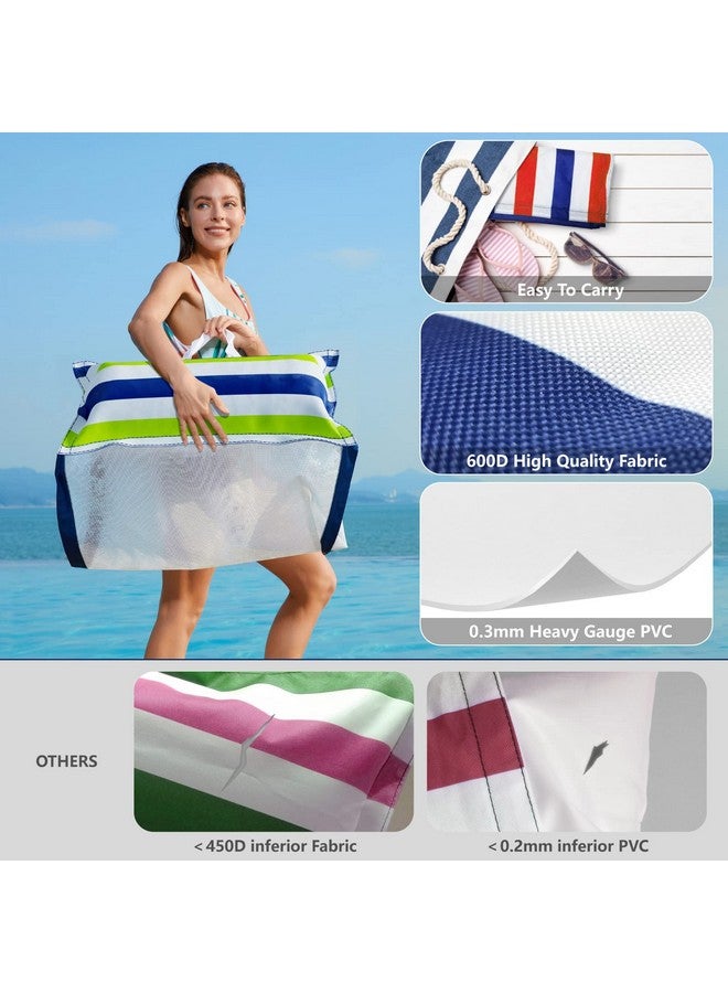 Jasonwell Jasonwell Inflatable Pool Hammock Float - 2 Pack Water Hammock Pool Floaties Multi-Purpose (Saddle Lounge Chair Drifter) 4 in 1 Lake Beach Floating Loungers Swimming Pool Floats Toys for Adults  - Image 5