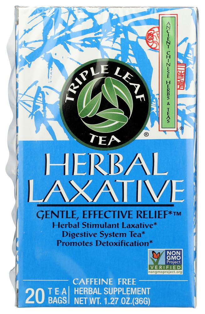 Triple Leaf Tea Herbal Laxative 20 Bag (6 Pack)