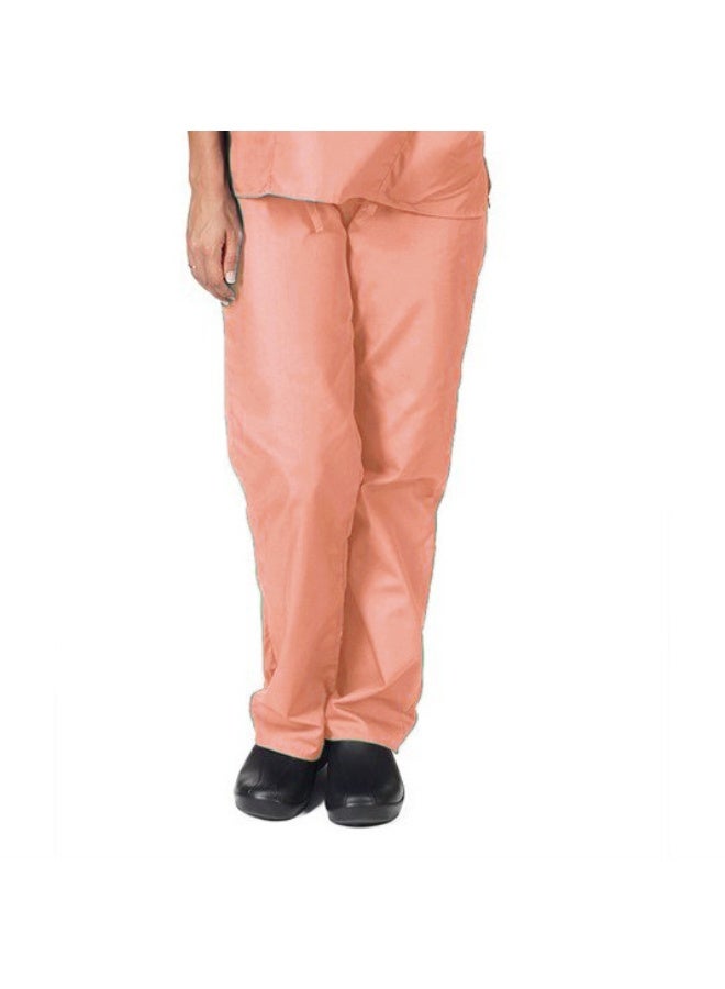 Loquat Womens Medical Scrubs trousers Medical Uniform Long trousers Pink - Image 1
