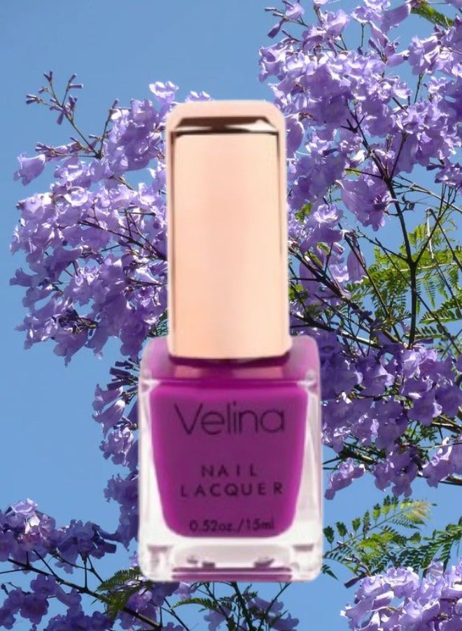 Velina Matte Nail Polish 10 Purple And 11 Blue - Image 2