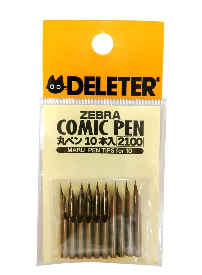 Zebra Technologies Deleter Derita zebra comics round pen (10 pieces) - Image 1