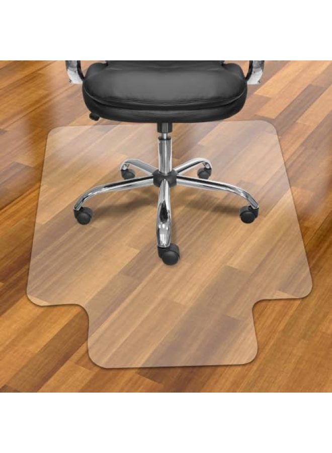 Kasepie 1.5mm Thickness 36x48 inch Size PVC Frosted Office Chair Mat Desk Chair Mats for Hardwood Floors Can't be Used on Carpet Floor Wood Tile Protection Mat - Image 1