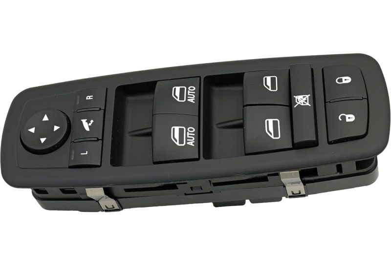 Master Window Switch 8-Pin+8-Pin Black ABS Plastic - Perfect Direct Replacement Driver Side Window Switch for 2011-2012 Dodge Journey 2016-2018 Ram 1500/2500/3500 2019-2024 Ram 1500 Classic - Image 5