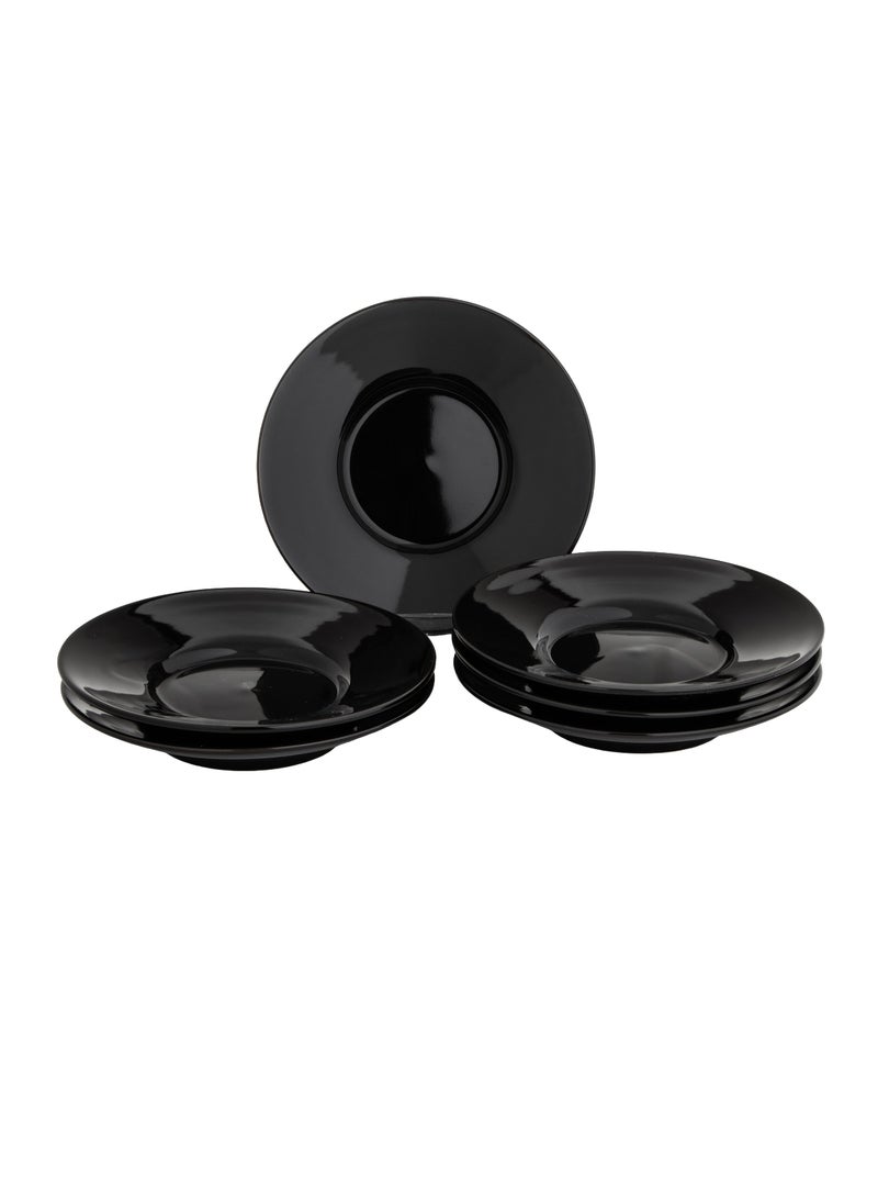 Hic flat porcelain dessert plates 6 Piece set - Image 1