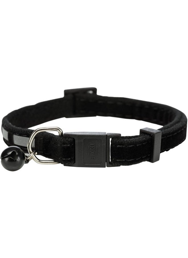 Trixie - Safer Life Cat Collar, Adjustable Nylon Collar Belt For Cats, Contains Reflective Straps To Improve Visibility Fits All Breed, Get Any 4 Random Colors - (Pack Of 4) - Image 1