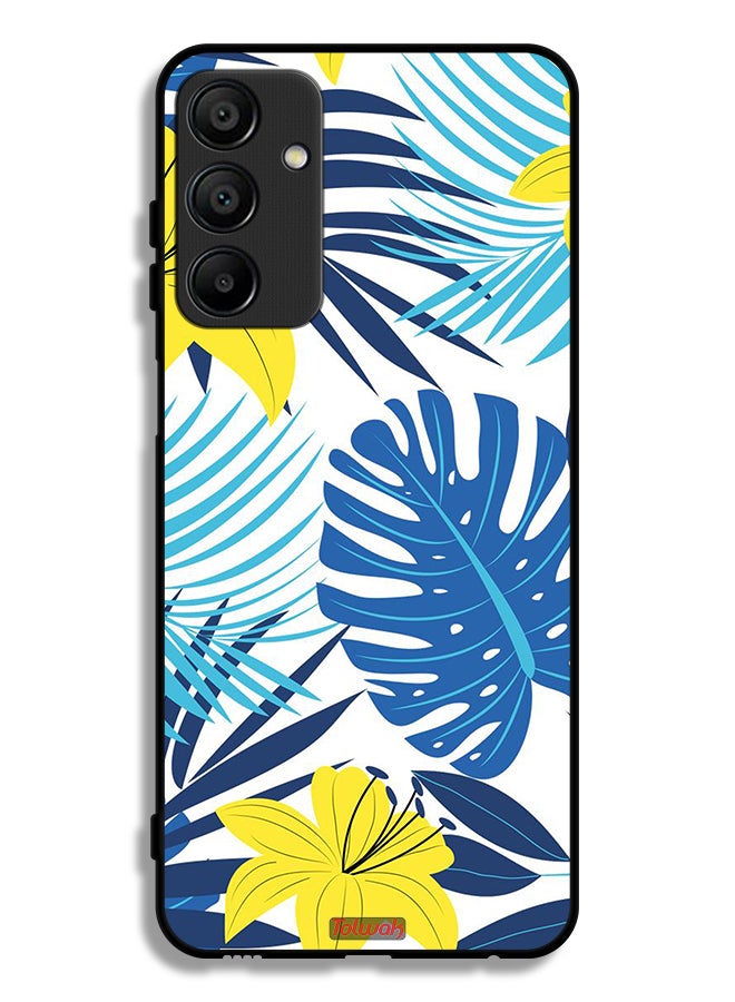 Tolwak Samsung Galaxy A15 5G Protective Case Cover Feather And Flower Art - Image 1