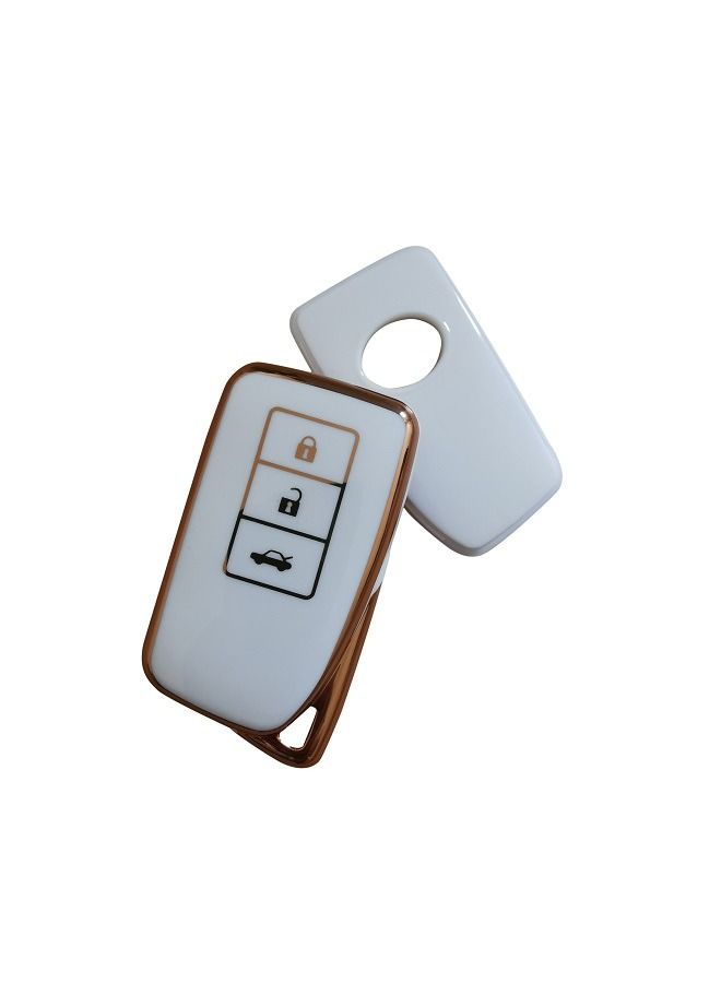 Generic Key Fob Cover for Lexus, Soft TPU Protection Key Shell Case for Lexus RX is ES GS LS NX RS GX LX RC LC  - Image 2