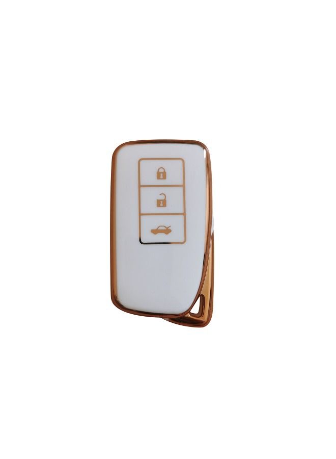 Generic Key Fob Cover for Lexus, Soft TPU Protection Key Shell Case for Lexus RX is ES GS LS NX RS GX LX RC LC  - Image 1