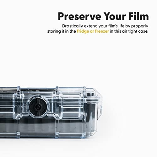 Evergreen 120mm Film Storage Case | Holds 18 Rolls of Medium Format Film | Preserve and Protect Your Film | Waterproof, Crushproof, & Freezer Safe (Film Not Included) (Clear) - Image 5