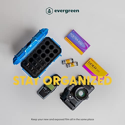 Evergreen 120mm Film Storage Case | Holds 18 Rolls of Medium Format Film | Preserve and Protect Your Film | Waterproof, Crushproof, & Freezer Safe (Film Not Included) (Clear) - Image 3