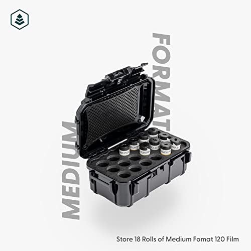 Evergreen 120mm Film Storage Case | Holds 18 Rolls of Medium Format Film | Preserve and Protect Your Film | Waterproof, Crushproof, & Freezer Safe (Film Not Included) (Clear) - Image 2