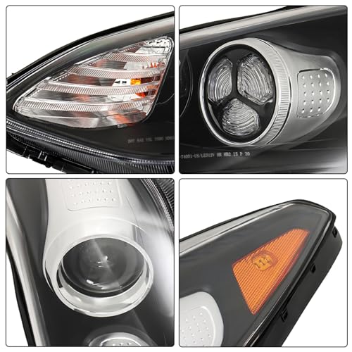 WFLNHB Headlight Assembly Replacement for Kia Sportage 2017-2021 Halogen Headlights with DRL Set Driver Side 92101D9110 - Image 4
