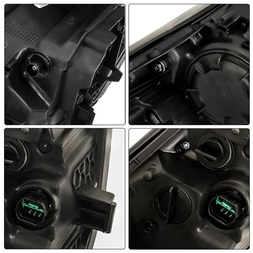 WFLNHB Headlight Assembly Replacement for Kia Sportage 2017-2021 Halogen Headlights with DRL Set Driver Side 92101D9110 - Image 5