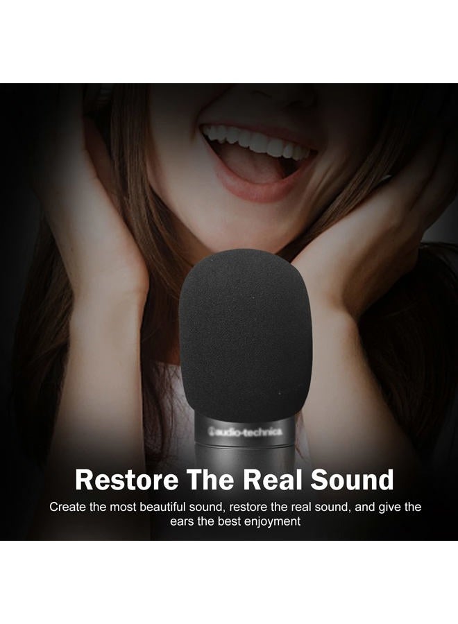 boseen Mic Cover Foam Microphone Windscreen 2PCS Pop Filter for AT2020, AT2020USB+, AT2020USBi, AT2035, AT2050 Recording Condenser Microphones - Image 5