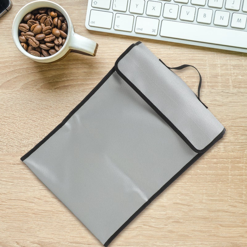 Fire Resistant Document Bag Bag Storage Guard Pouch Money Cash Holder - Image 1