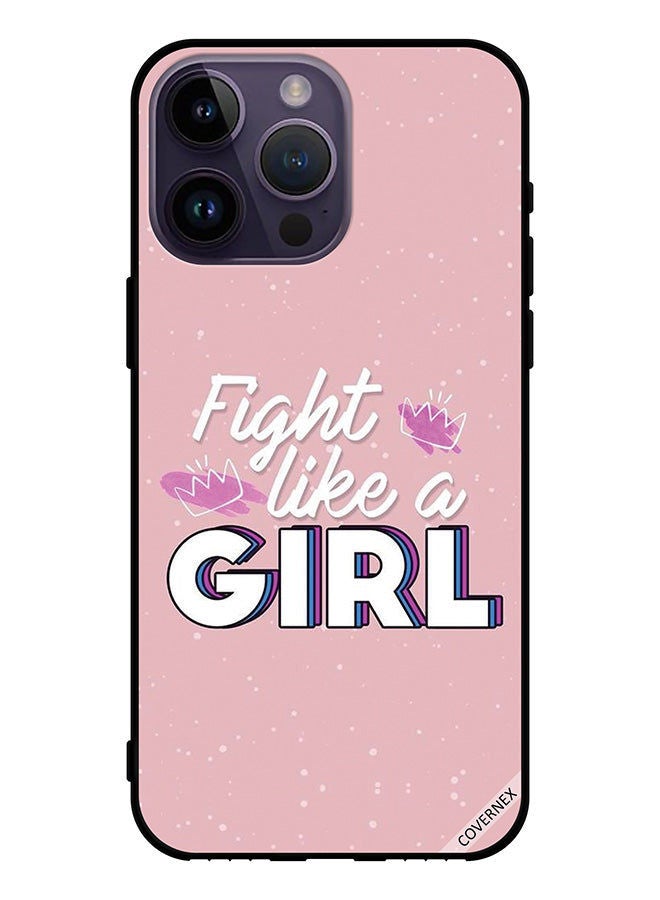 Covernex Protective Case Cover For Apple iPhone 14 Pro Max Fight Like A Girl - Image 1
