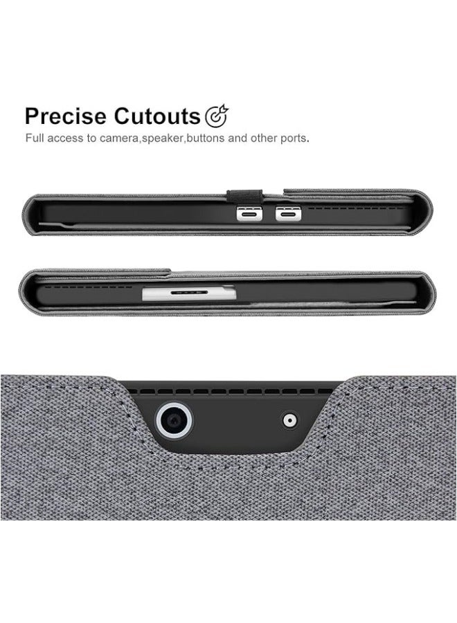 Compatible with Surface Pro 9 13 inch Case Cover Multiple Angle Viewing Folio Case with Stylus Holder - Image 5
