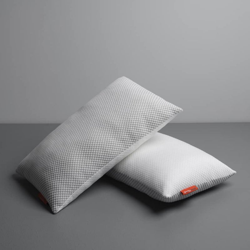Sleepyhead Sleepyhead Hollow Fiber Pillow Grey White 26X16 Inches Set Of 2Polyester - Image 1