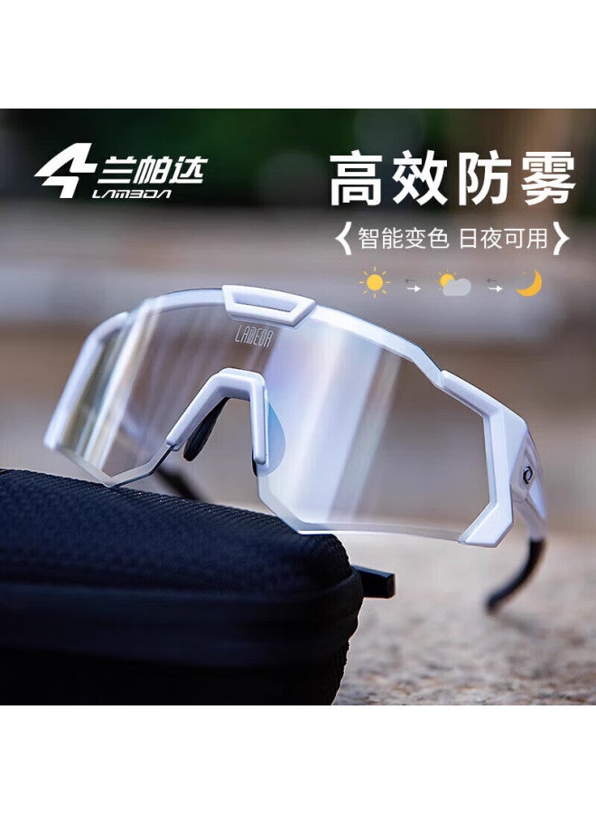 Lampada Cycling Gl Anti-fog Photochromic Sports Gl Windproof Bicycle Goggles Day And Night Protective Eyewear Ls-350