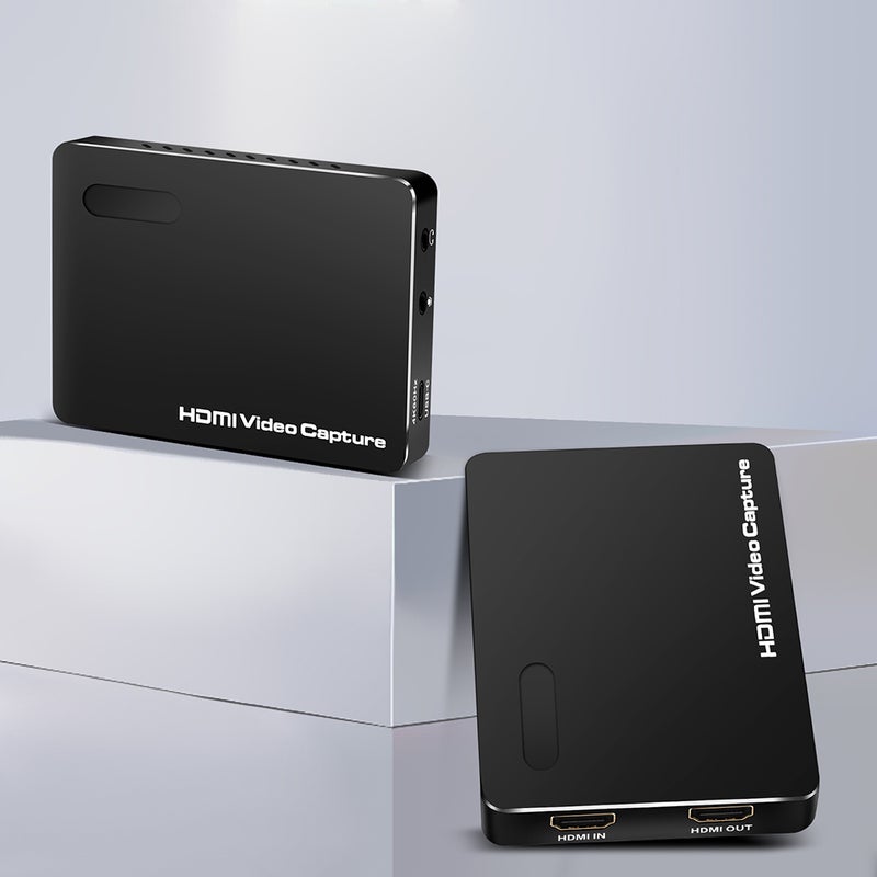 بطاقة التقاط الفيديو المتوافقة مع HDMI 4K USB 3.2 4K60Hz بدور تأخير منخفض، قابلة للالتقاط والاستخدام، جهاز تسجيل وتدفق ألواني بدخول/مخراج 4Kp60 - Image 5