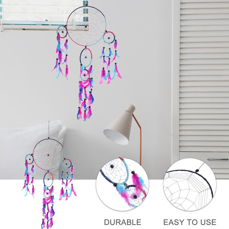 Plume Wall Hanging Dreamcatcher Ornament - Image 3