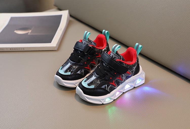 Mesh Sneakers Lightweight Flexible Sole Walking Shoes For Kids Indoor And Outdoor Activities - Image 1