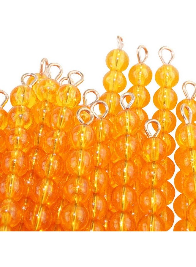 Kghios Montessori 45 Golden Bead Bars of Ten Montessori Math Beads Toys Materials for Toddlers Kids Mathematics Teaching Materials Preschool Education Toys - Image 3