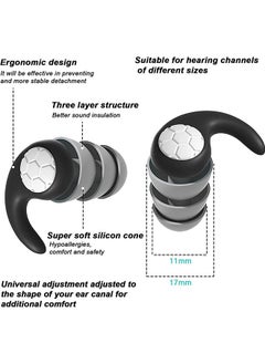 Generic Adult earplugs - Super comfortable reusable noise-free earplugs  - Image 2