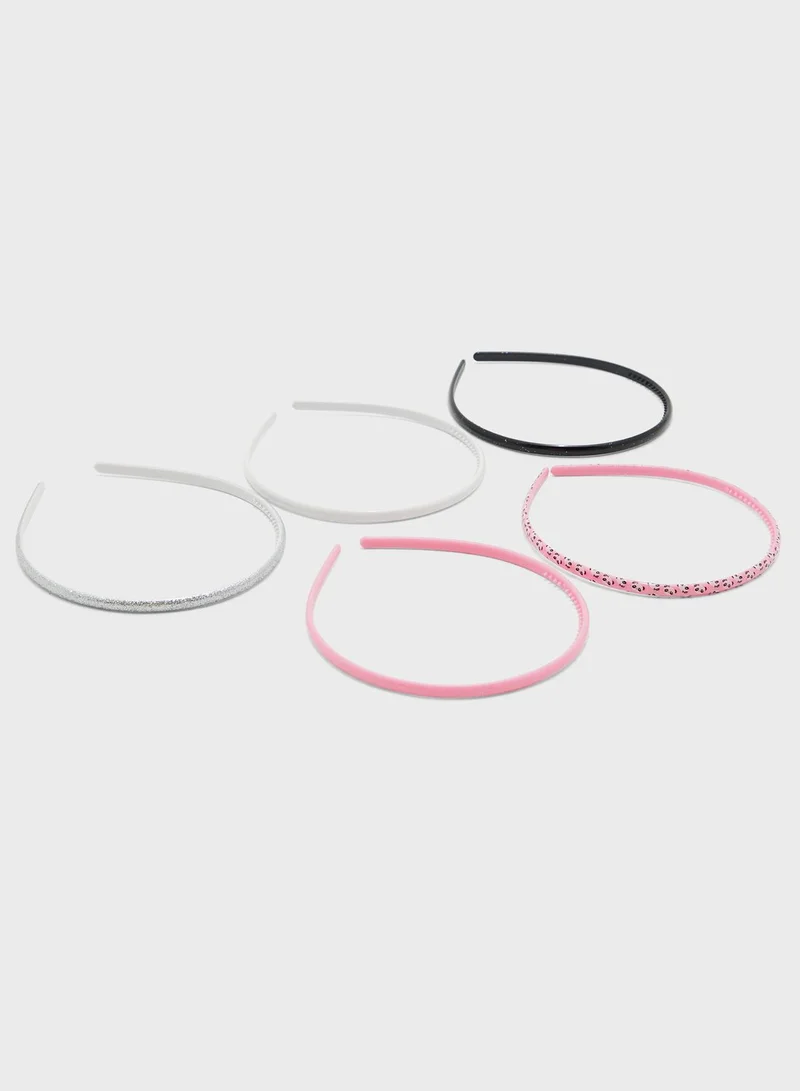 Claires Kids 5 Pack Panda Headband