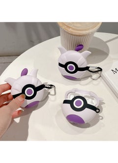 Baokemeng Super Dream Elf Ball AirPods Pro For Apple Wireless Bluetooth Earphone Case 2/3 Generation Protective Cover Applicable-Color:Super Dream Elf Ball + Climbing Buckle-Applicable Model:Universal For Airpods Pro/pro2
