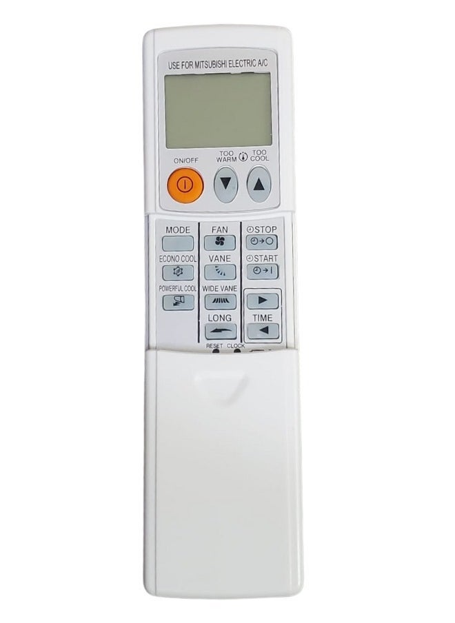 ELTRAZONE Universal Remote Control for Mitsubishi Air Conditioner | Compatible Replacement AC Remote for Most Models Including MSZ-A12NA, MSZ-GE09NA, MSZ-A15NA, MSZ-D30NA, MSZ-A24NA-1, KM07M, KM15E | Easy Setup | Energy-Saving Features | Durable & Reliable Control  - Image 2