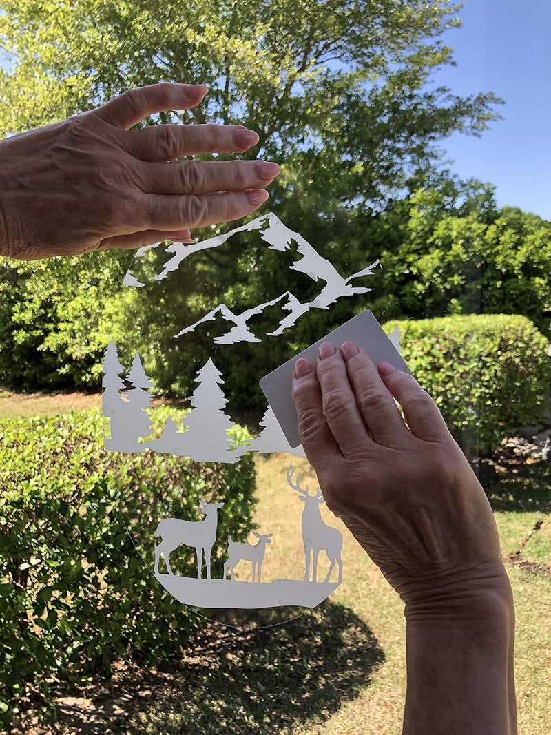 DCentral Sailboat & Palm Trees Window Cling Decal - Image 5