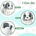 WorWoder Electronic Interactive Plush Puppy Battery Operated Mechanical Walking Little Pet Dog with a Cute Bag Barking Tail Wagging Stretching Companion Animal for Toddlers Kids - Image 4