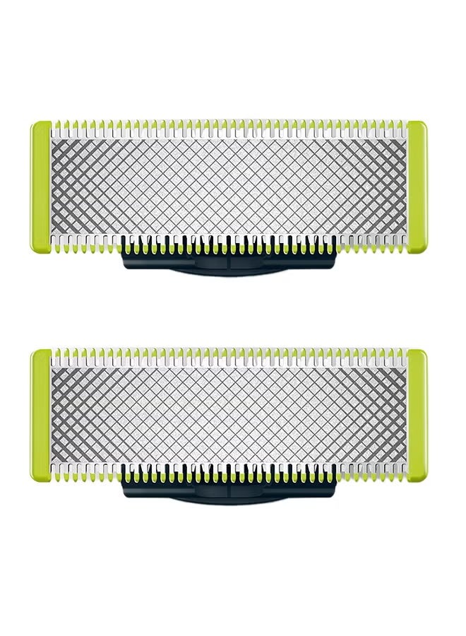 فيليبس شفرة OneBlade قابلة للاستبدال QP220/50 شفرة قابلة للاستبدال QP220/50 أخضر ليموني/فضي/أسود - Image 1