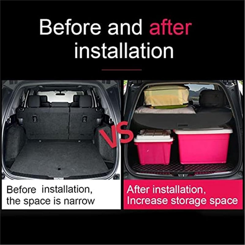 Vuzmode Retractable Cargo Cover for Koleos 2009-2018 - Image 3