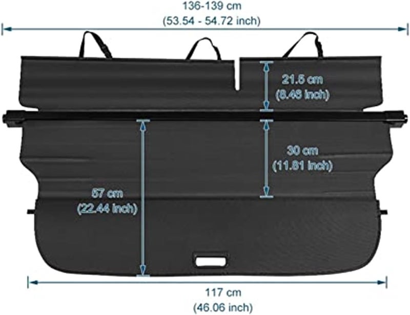 Vuzmode Retractable Cargo Cover for Koleos 2009-2018 - Image 5