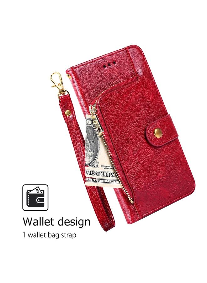 erorex Case For vivo Y38 5G / T3x Global Zipper Bag Leather Phone Case - Image 5