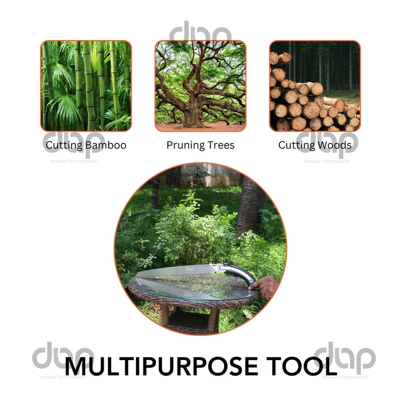 DAP - DOWNHILL AGRO PRODUCTS Dap Heavy Duty Hand powered Pruning Saw-Garden Pruning Saw|Tree Pruner And Cutter With Ergonomic Grip.Hand Tools For Remove Unwanted Branches - Image 4