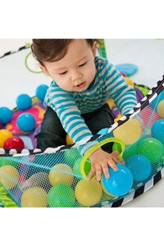 REXA Turtle Play Activity Mat for Sensory Exploration and Motor Skills Development for Kids 0-3 Years, Comes with 4 Toys and 30 Ocean Balls  - Image 5