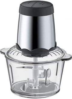 Gonice Electric Meat Grinder, Andoer Electric Meat Grinder 2L Multi Function Stainless Steel Food Processor for Meat Vegetables Fruits Nuts 2-Speed Control Food Chopper for Home Kitchen Restaurants  - Image 1