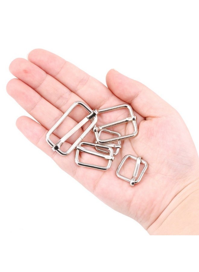 100 Pcs Metal Rectangle Adjuster Triglides Slides Buckle Roller Pin Buckles Slider Strap Adjuster For Belt Bags Diy Accessories 13Mm / 15Mm / 20Mm / 25Mm/ 35Mm - pzsku/Z433C77F039B984C3FCC2Z/45/_/1724479255/25d6d242-b145-455f-8672-5f14063a3233