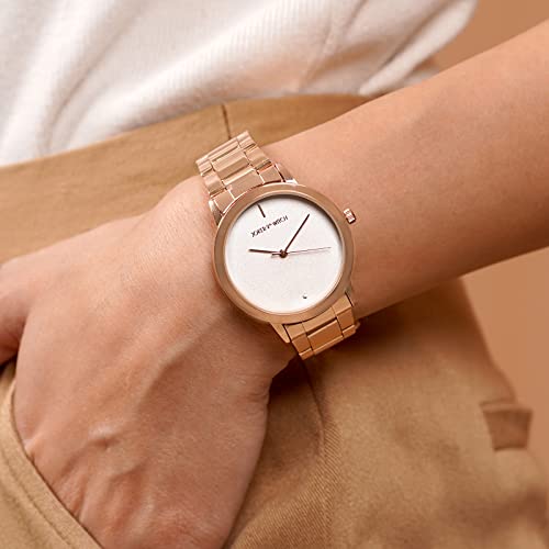 Joker & Witch Midnight White Dial 18mm Rose Gold Stainless Steel Watch for Women - Image 2