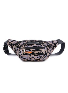 Generic 2022 Spring Nylon Printed Chest Bag for Men Grey 